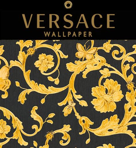 adesivo murale versace|versace wallpaper for home.